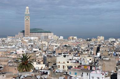 File:Casablanca and Hassan II Mosque.jpg